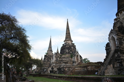 temple in ayutthaya thailand