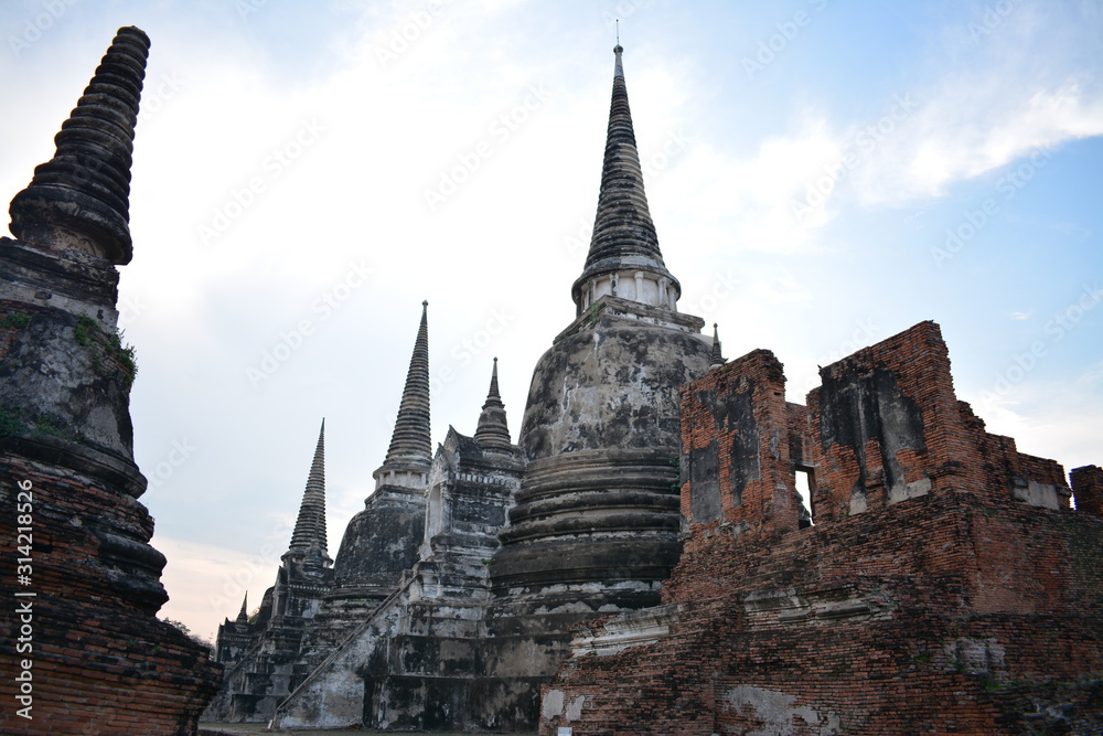 temple in ayutthaya thailand