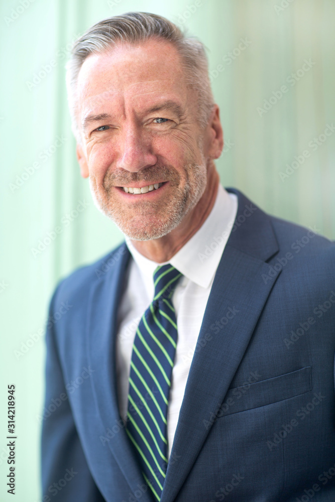 Portrait of a handsome mature confident businessman Portrait of a handsome mature confident businessman