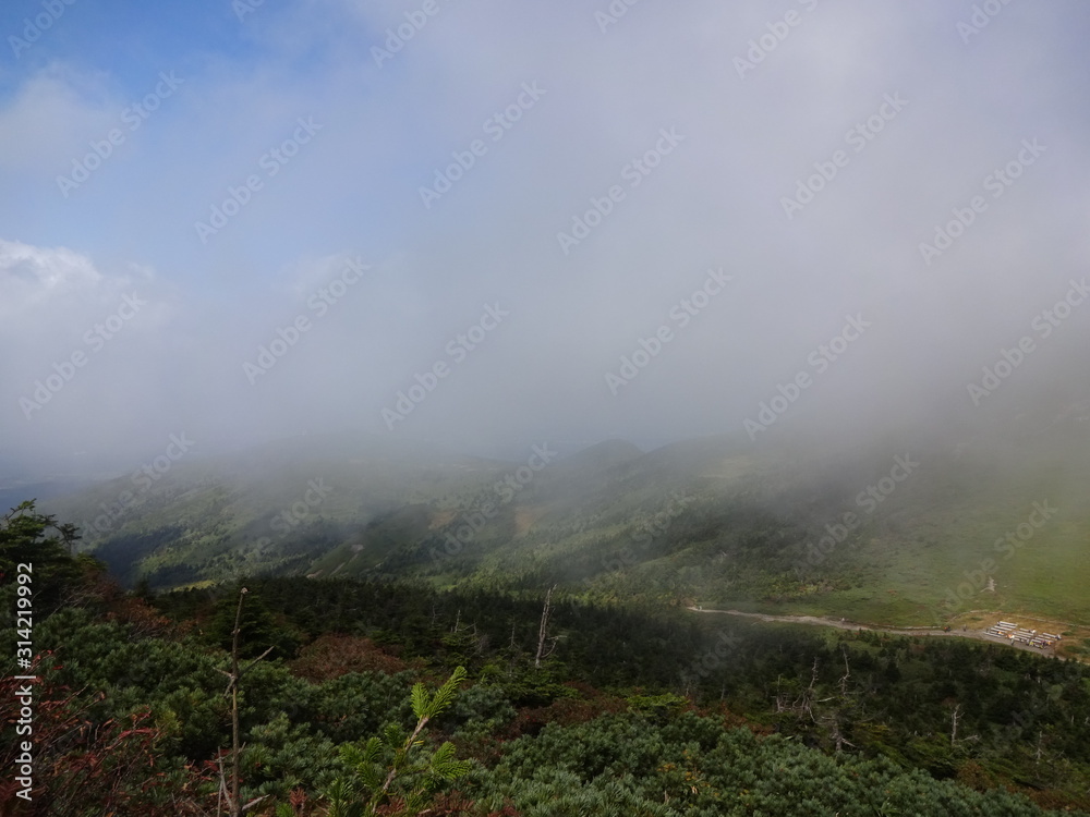 Hakkoda Mountain in Aomori, Japan