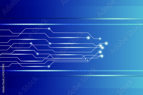 Digital abstract technology background vector futuristic circuit board , Electronic motherboard Hi-tech communication concept, Virtual Technology background. Vector illustration.