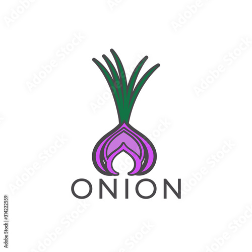 Onion Logo Images Stock Vectors