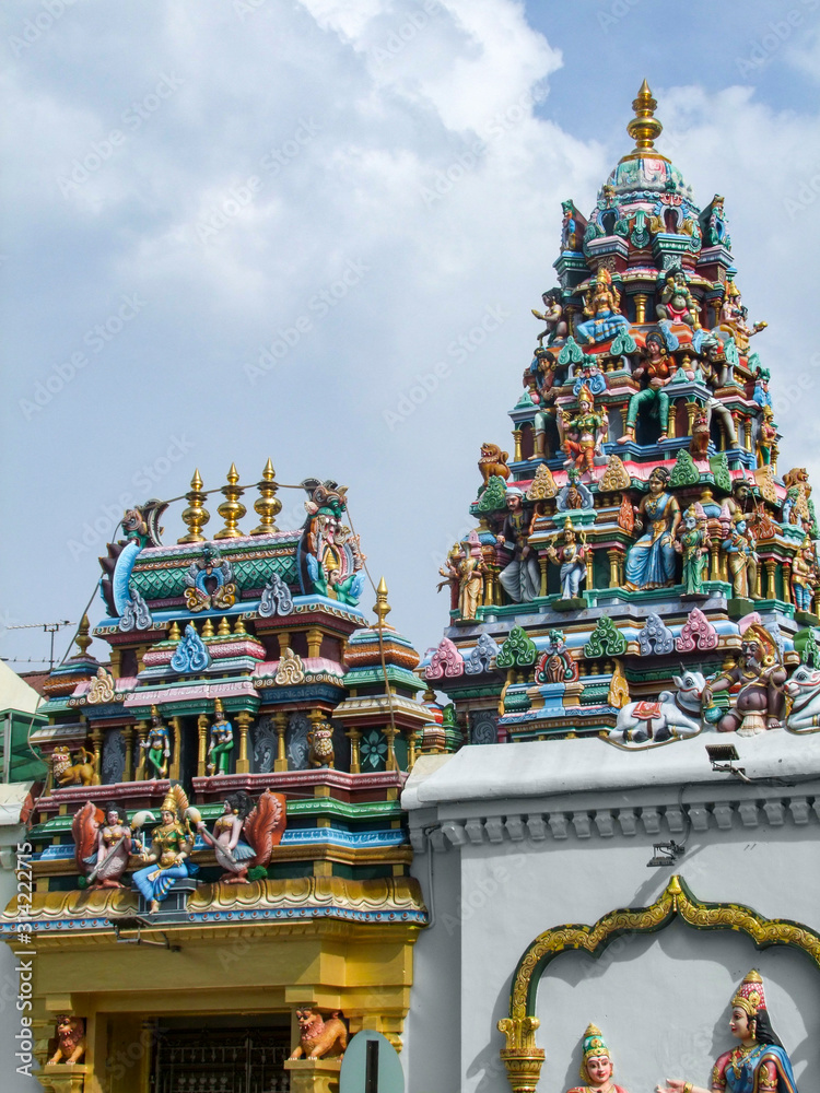 temple detail at Penang