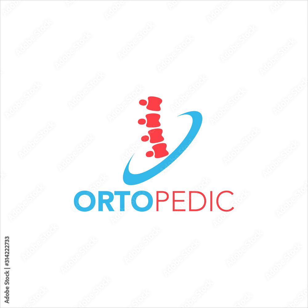 Orthopedic Logo Design Vector Template Orthopedic Logo Design Vector Template