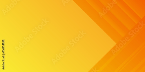 Orange Yellow Box Rectangle Abstract Background Vector Presentation Design