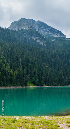 Black lake. Montenegro