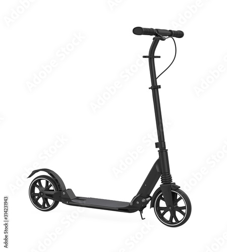 Electric Scooter Isolated