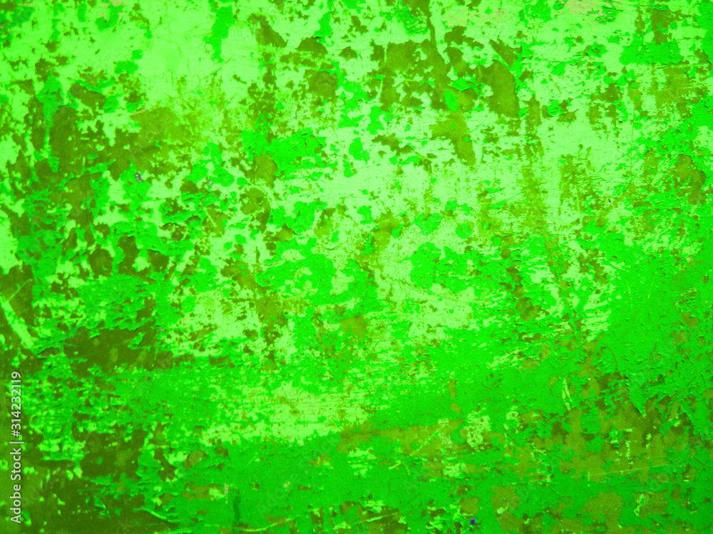 Abgenutzte verwitterte Textur grün hellgrün dunkelgrün