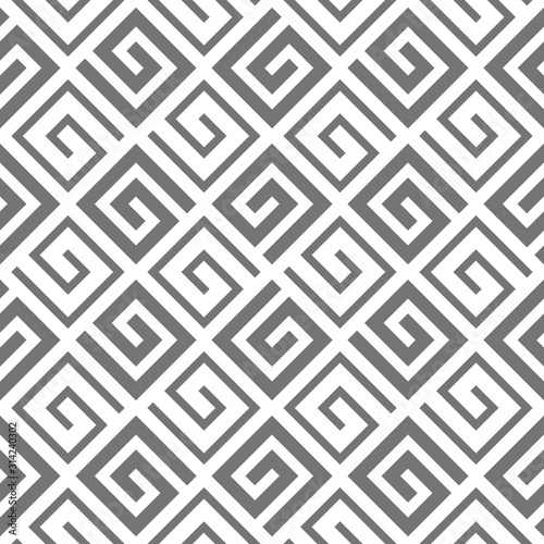 Square spiral seamless. Abstract seamless geometric pattern.