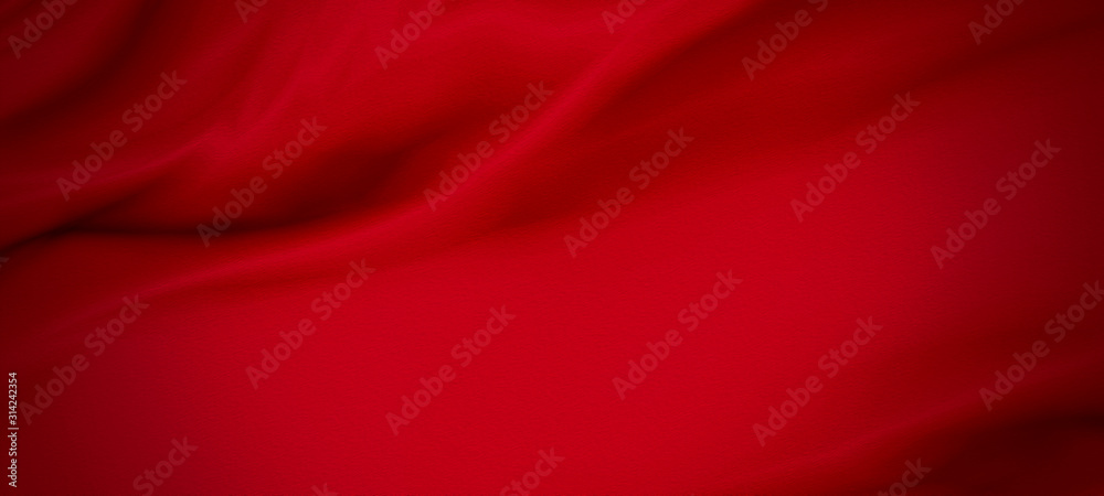 Red luxury fabric background with copy space Red luxury fabric background with copy space
