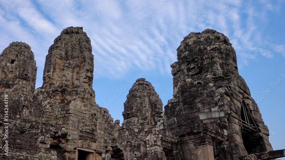Angkor Wat is a temple complex in Siem Reap, Cambodia.