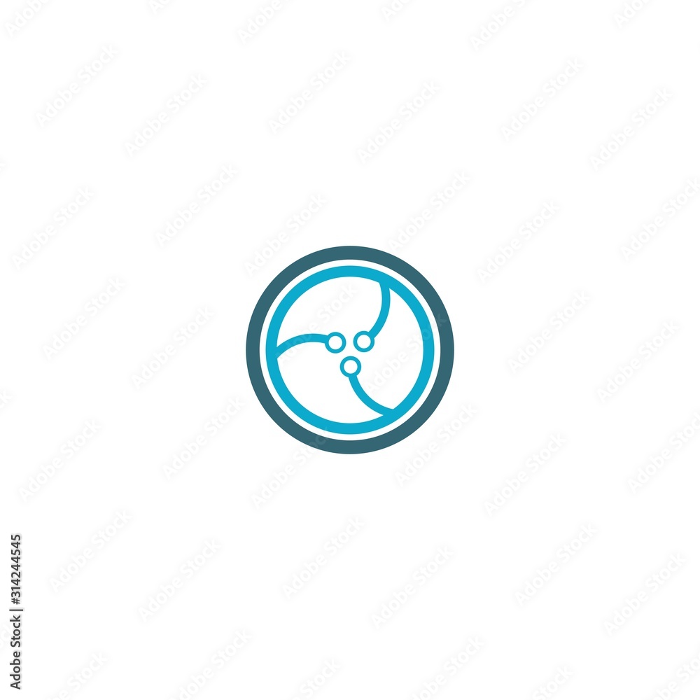 Connection logo template vector icon design Connection logo template vector icon design
