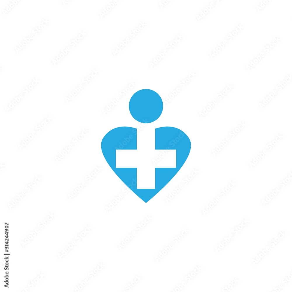 Medical cross logo template vector icon design Medical cross logo template vector icon design