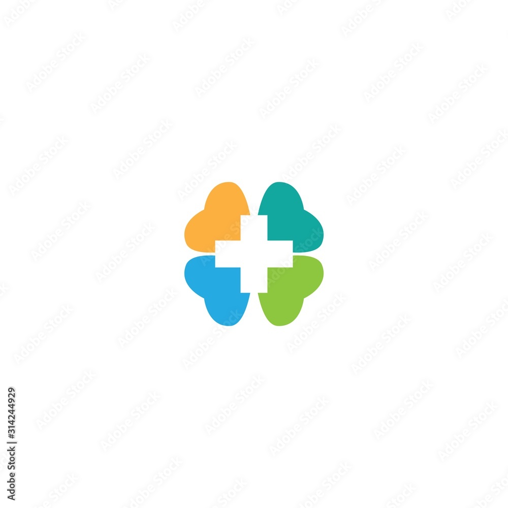 Medical cross logo template vector icon design Medical cross logo template vector icon design