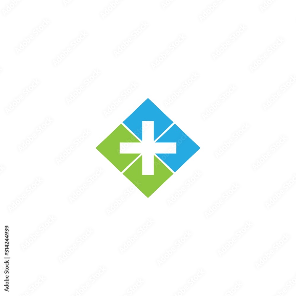 Medical cross logo template vector icon design Medical cross logo template vector icon design