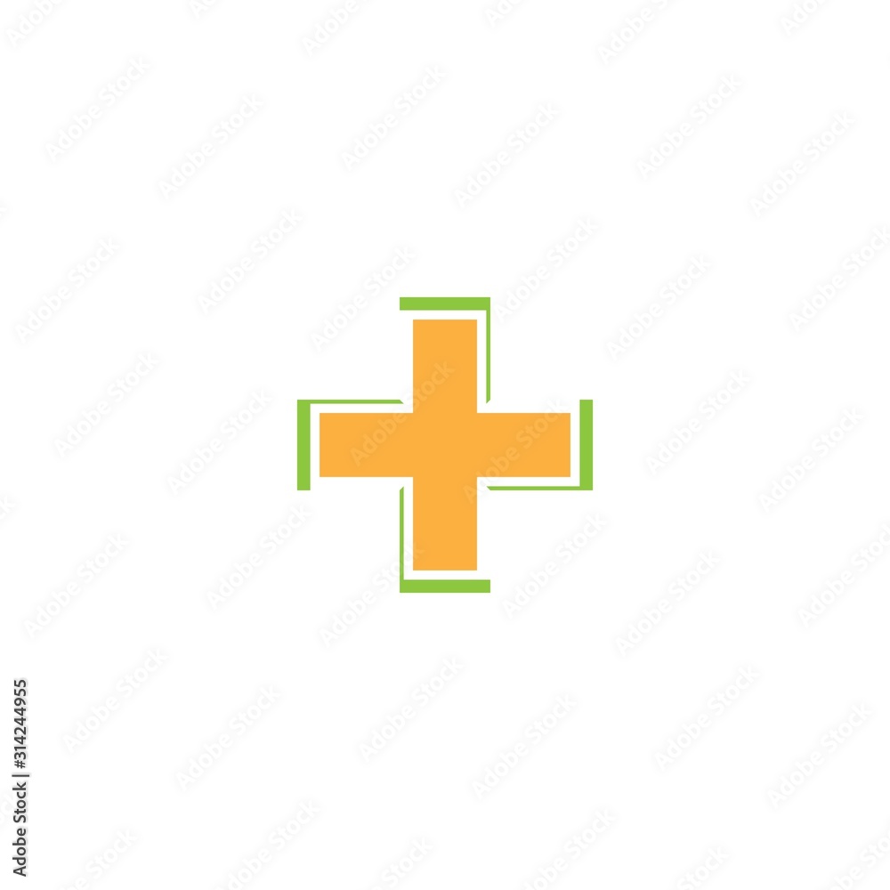 Medical cross logo template vector icon design Medical cross logo template vector icon design