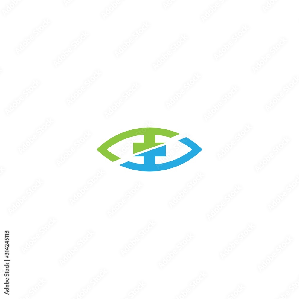 Medical cross logo template vector icon design