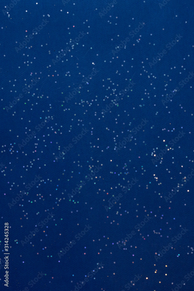 Metallic glitter dark blue wrapping paper background Metallic glitter dark blue wrapping paper background