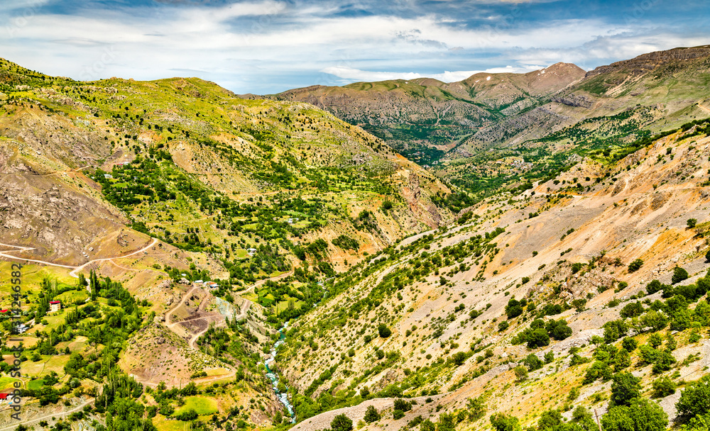 The Kahta Stream in the Eastern Taurus Mountains, Turkey