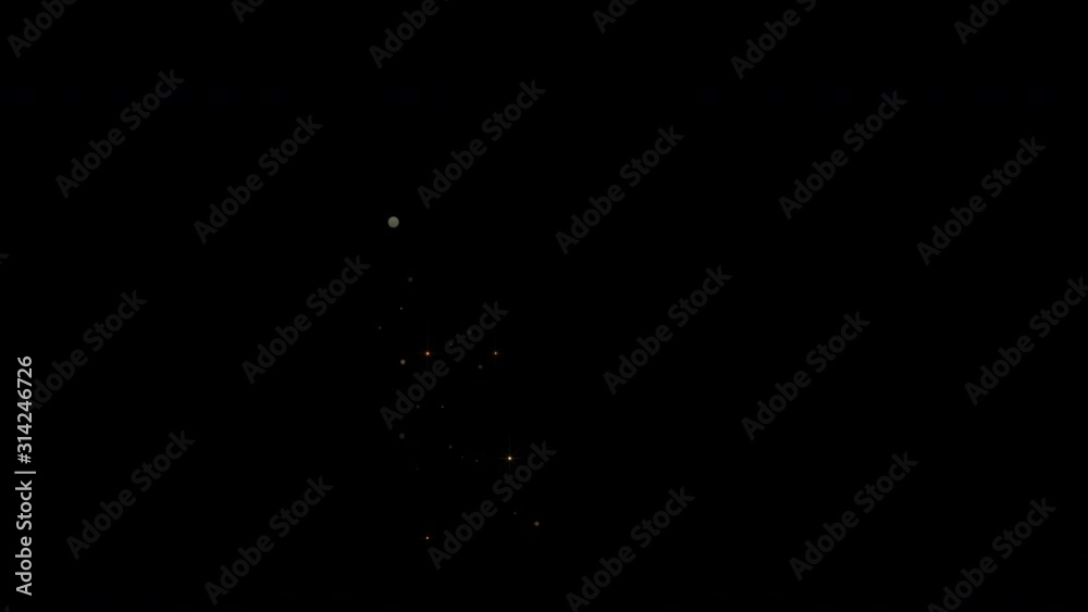 sparkling circle on black background sparkling circle on black background