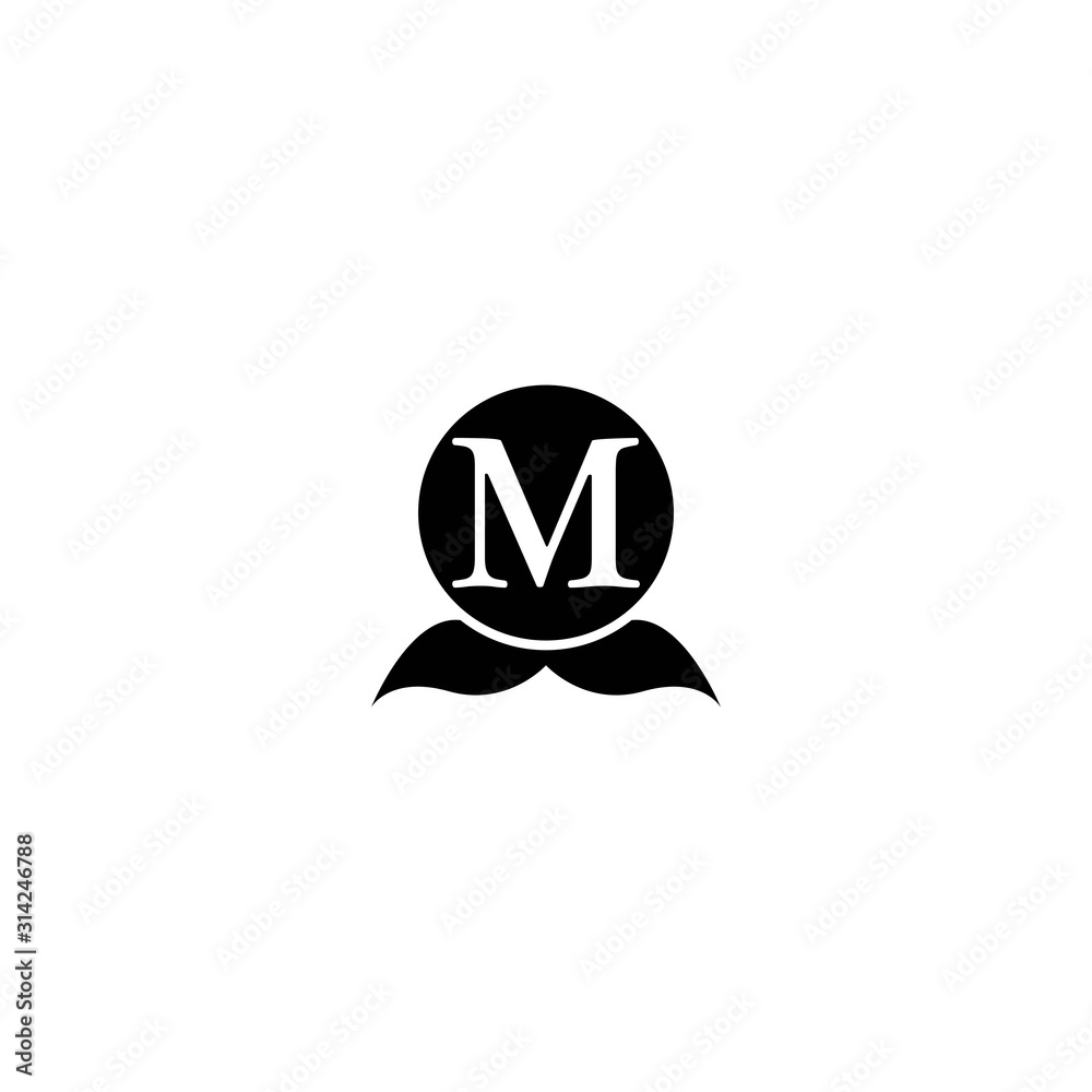 M Letter logo business template vector icon M Letter logo business template vector icon