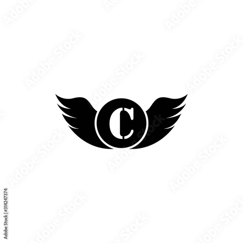 C Letter logo business template vector icon