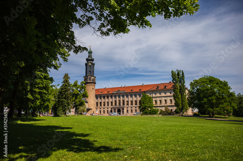 Townscape of Weimar in Thuringia