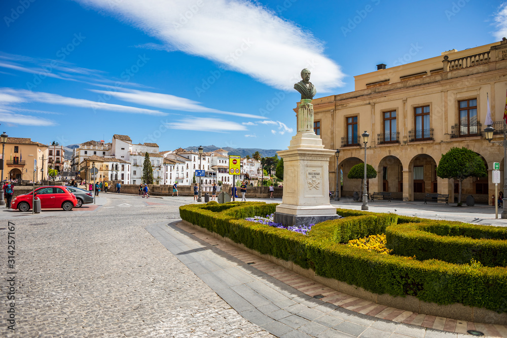 Fototapeta premium townscape of Ronda