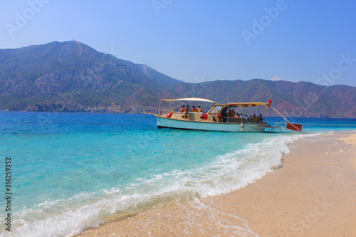 Suluada Island beach. Antalya, Turkey