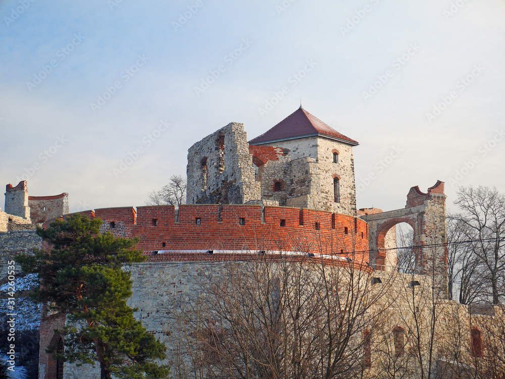 castle in krakow poland tower