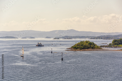 Canvas Print Oslofjord