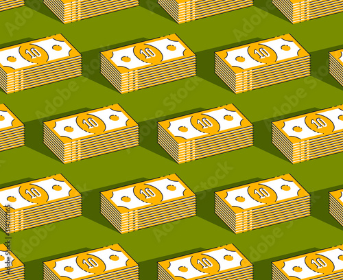 Money cash seamless backgro...