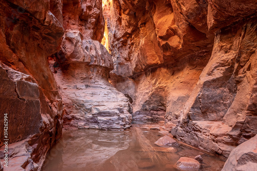 Khazali canyon at Wadi Rum desert in Jordan