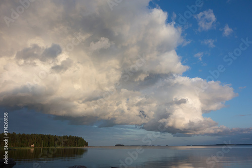 Bay after rain