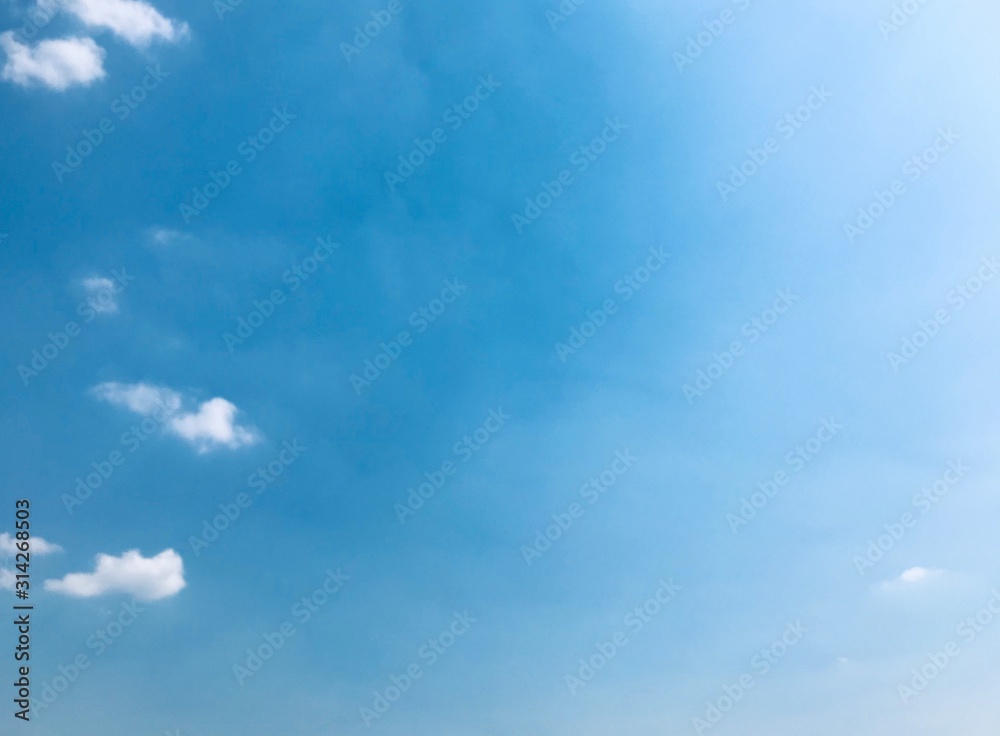 Obraz premium blue sky with clouds