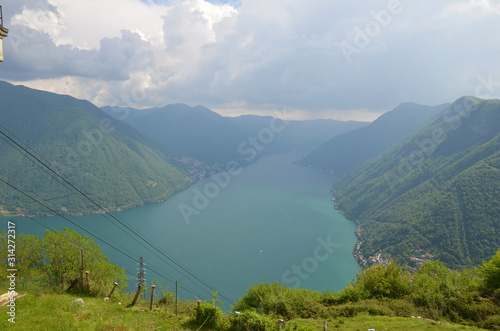 lac de côme depuis pigra photo