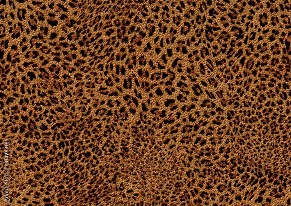 leopard skin pattern with leather texture leopard skin pattern with leather texture