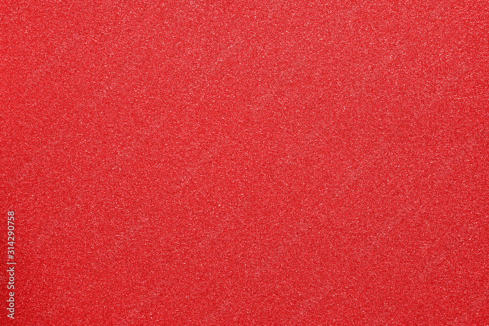 Fototapeta premium red glitter textured background with copy space