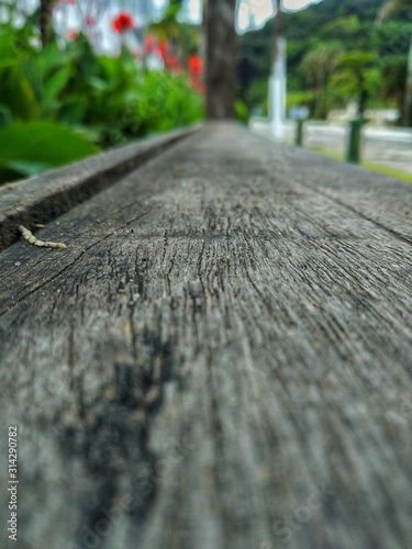 wood texture atthe street