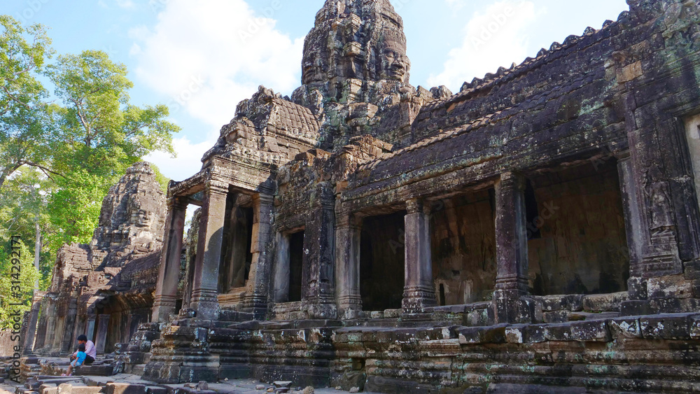 Bayon Temple in Angkor wat complex, Siem Reap Cambodia Bayon Temple in Angkor wat complex, Siem Reap Cambodia