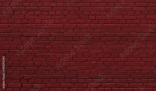 old dark brickwork wall background