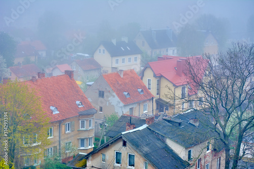 Zelenogradsk in the fog. A suburb of Kaliningrad. © Sergey Privalov