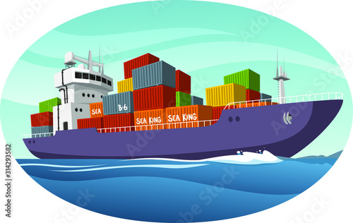 freight ship
