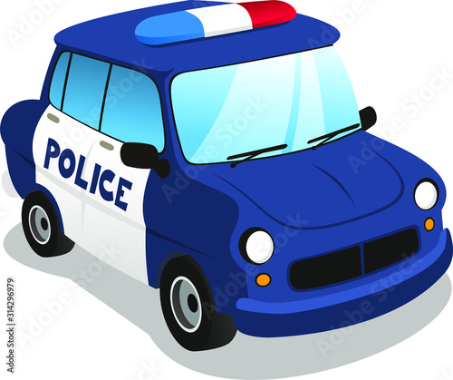 police car