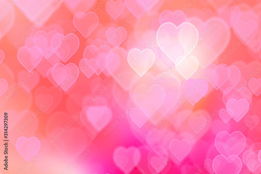 Valentine's day heart background Valentine's day heart background