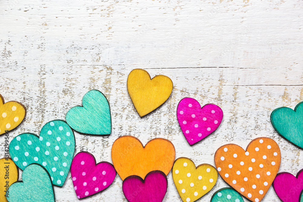 Obraz premium Valentine's Day background