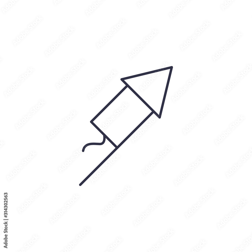 Isolated celebration firework vector design Isolated celebration firework vector design