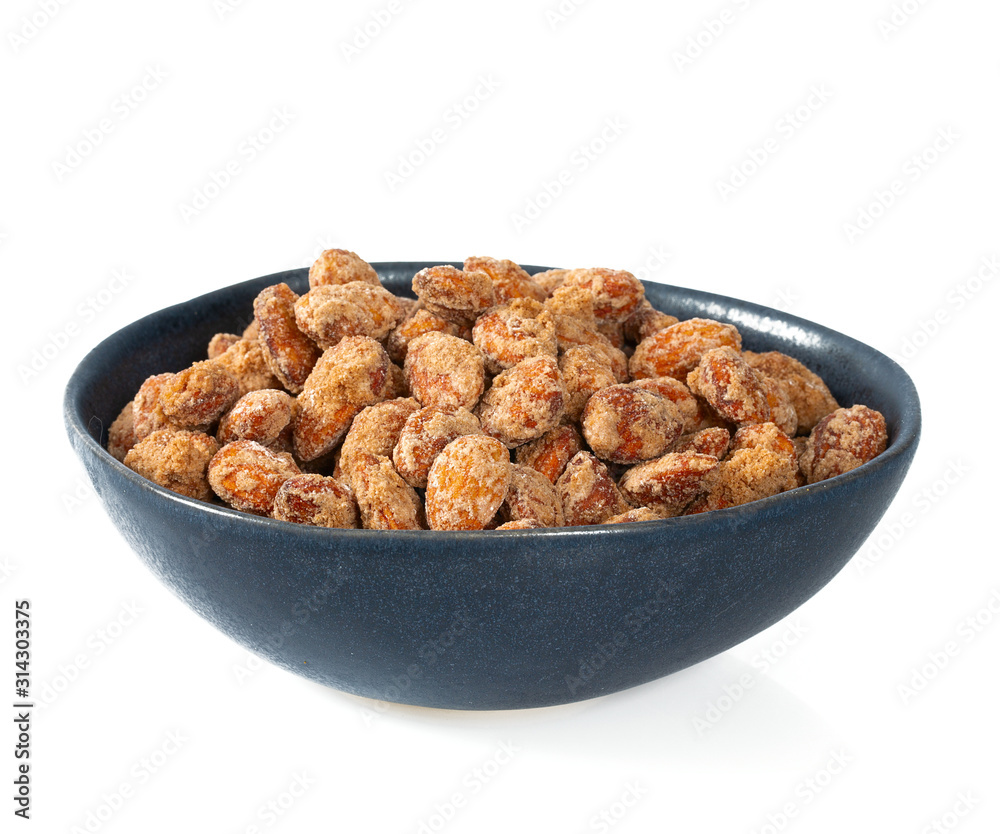 sugared almonds isolated on white sugared almonds isolated on white