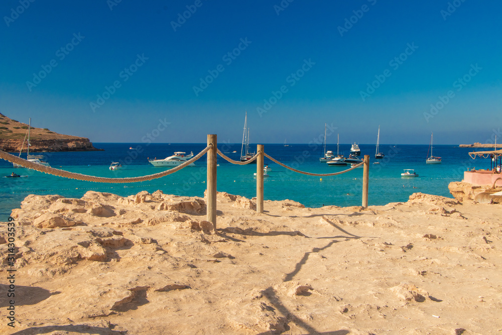 umbrellas on the beach-spain