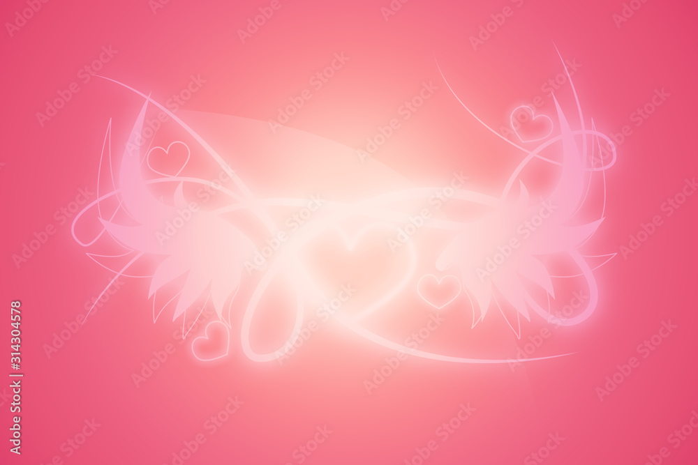 Red and pink abstract background with heart shape for valentine text or design use. Red and pink abstract background with heart shape for valentine text or design use.